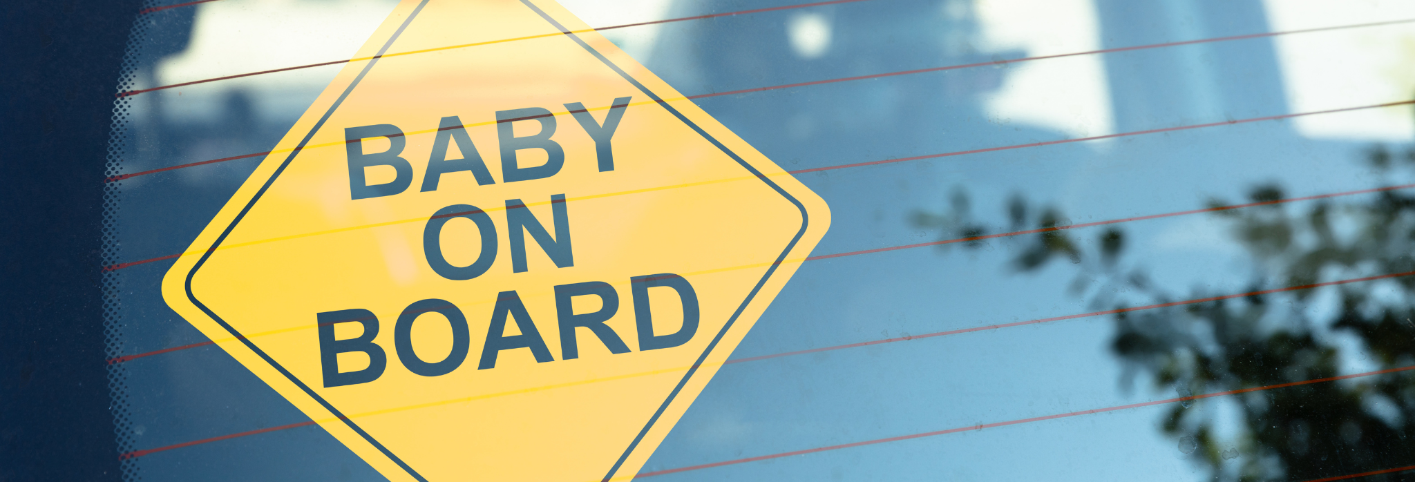 Σήμανση παιδί στο αυτοκίνητο.